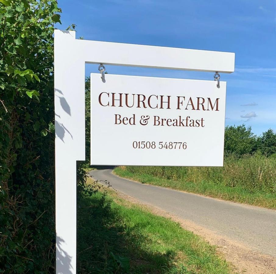 Church Farm Bed & Breakfast Thurlton Exterior foto